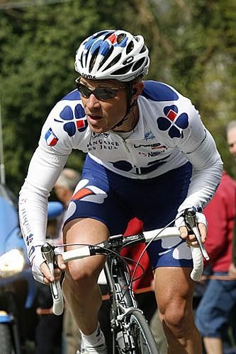 Frederick Finot (FDJ) on the Mur de Huy