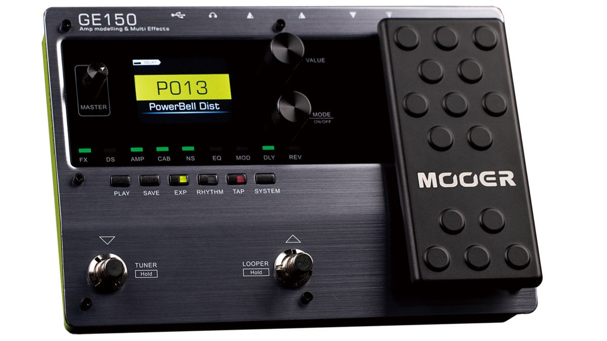 Mooer Audio unveils the GE150 amp modelling and multieffects unit