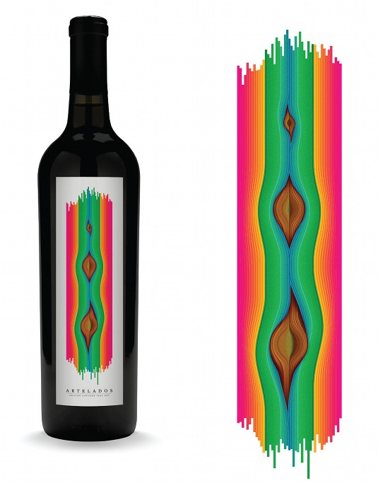 The designer's recent work for Lado Magazine saw her collaborate with them on this exclusive wine collection