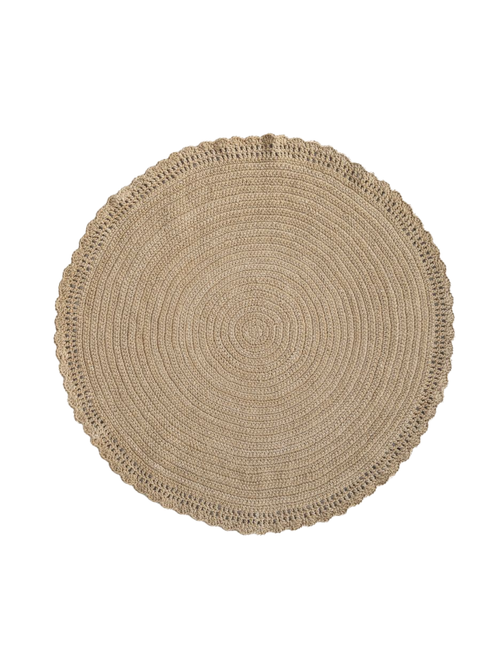 Clia Round Woven Rug