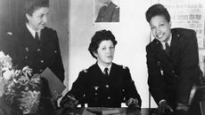 Josephine Baker in military uniform