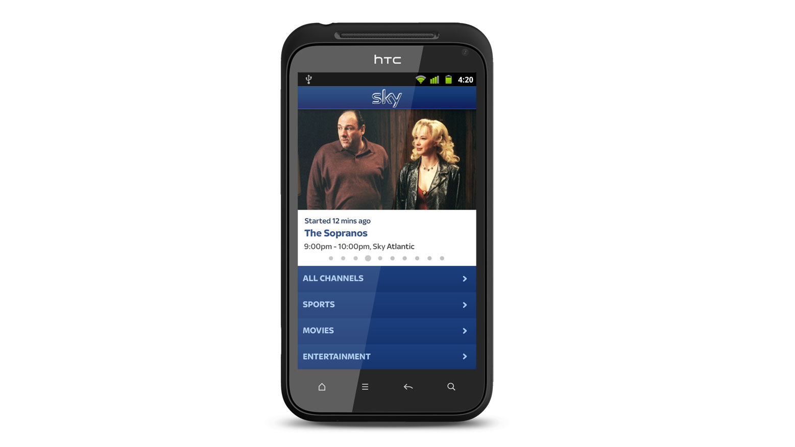 Sky Go will land on Samsung Galaxy S4 from launch, also Sony Xperia Z, HTC One