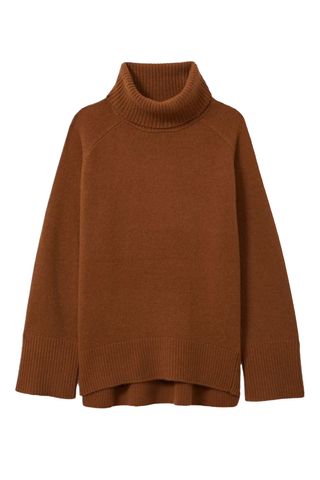 Eliza Wool-Cashmere Roll-Neck Jumper