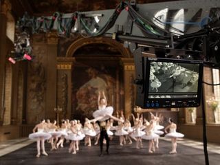 Sky films ballet in 3d