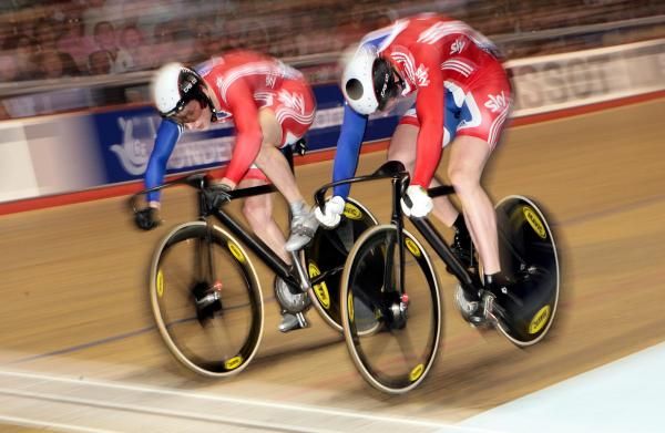 No love lost between Matthew Crampton and Jason Kenny. Crampton prevailed in their semi-final stoush in the men's sprint.