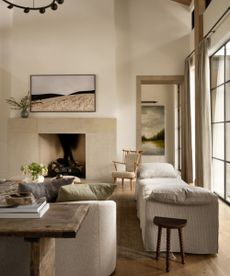 living room with neutral color scheme