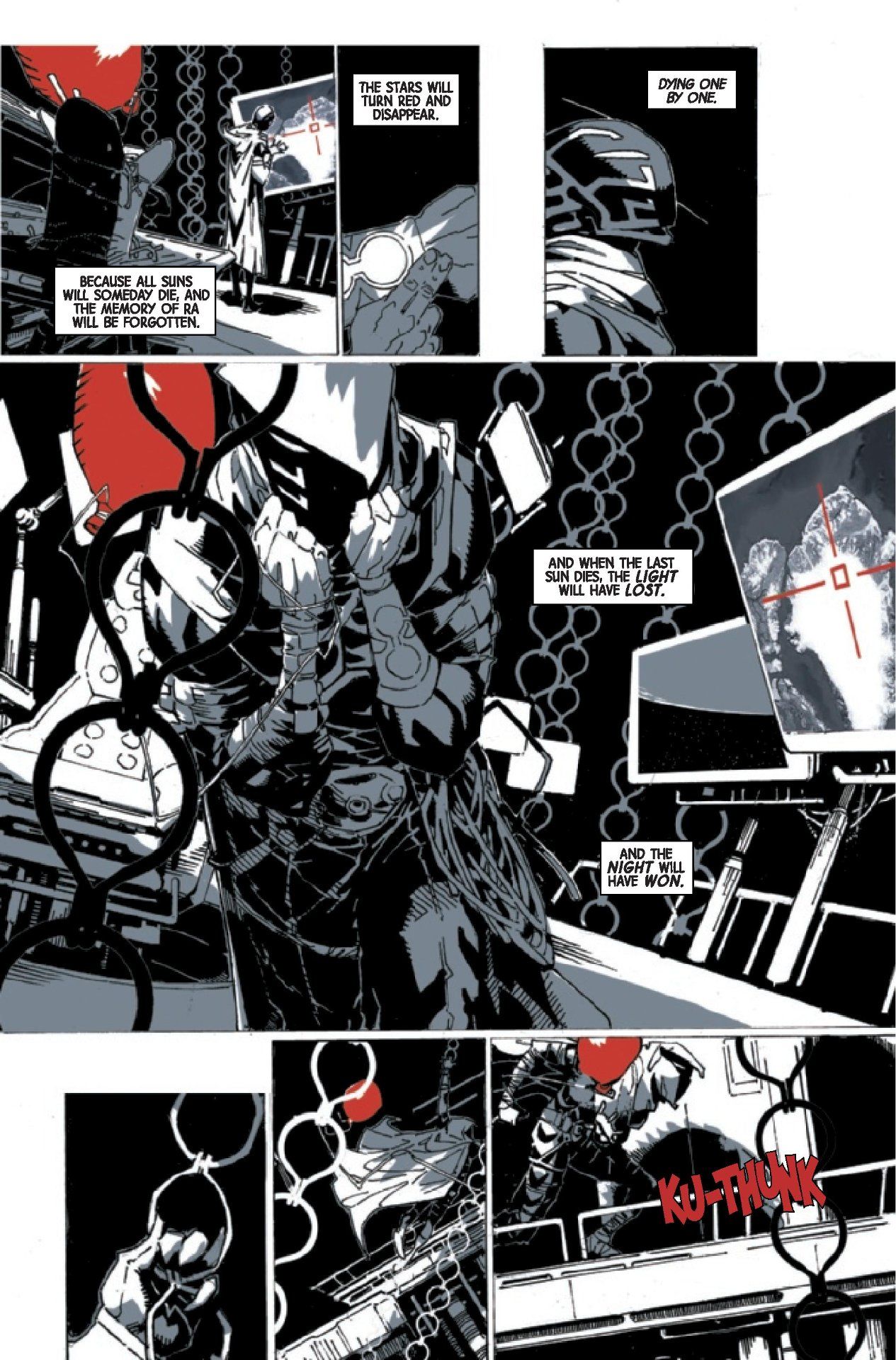 Moon Knight: Black, White &amp; Blood #1