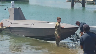 Major British defence contractor, Kraken Technology Group supplied the K3 Scout unmanned vessels