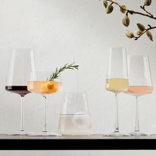 Horizon crystal drinks glasses