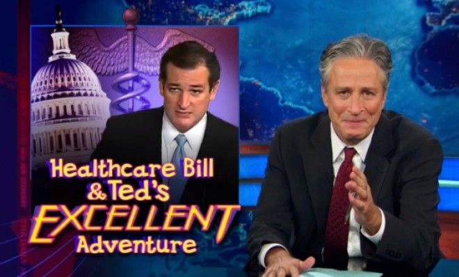 Jon Stewart isn&amp;#039;t impressed with Ted Cruz