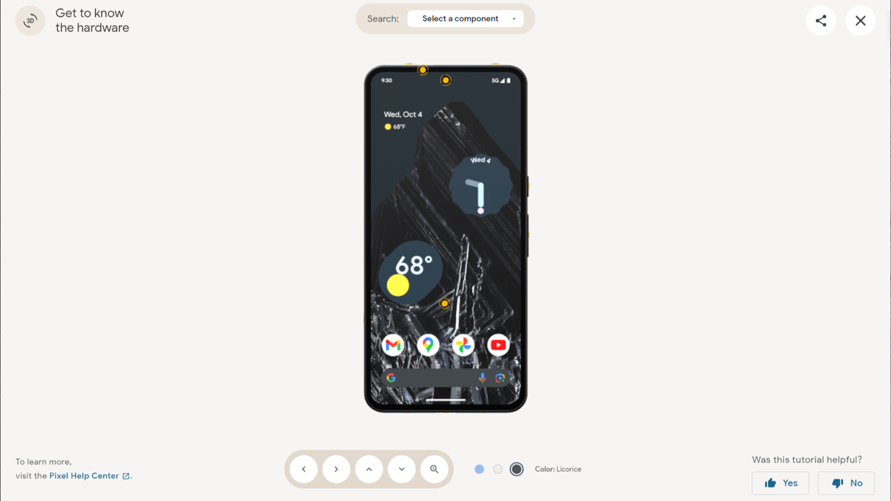 Google Pixel 8 Pro in Pixel Phone Simulator (leak)