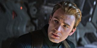 Chris Evans as Steve Rogers/Captain America in Avengers: Endgame.