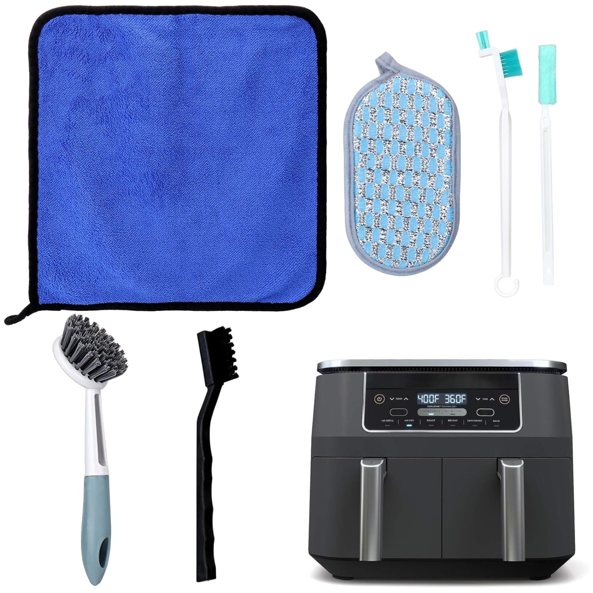 Air fryer cleaning accessories