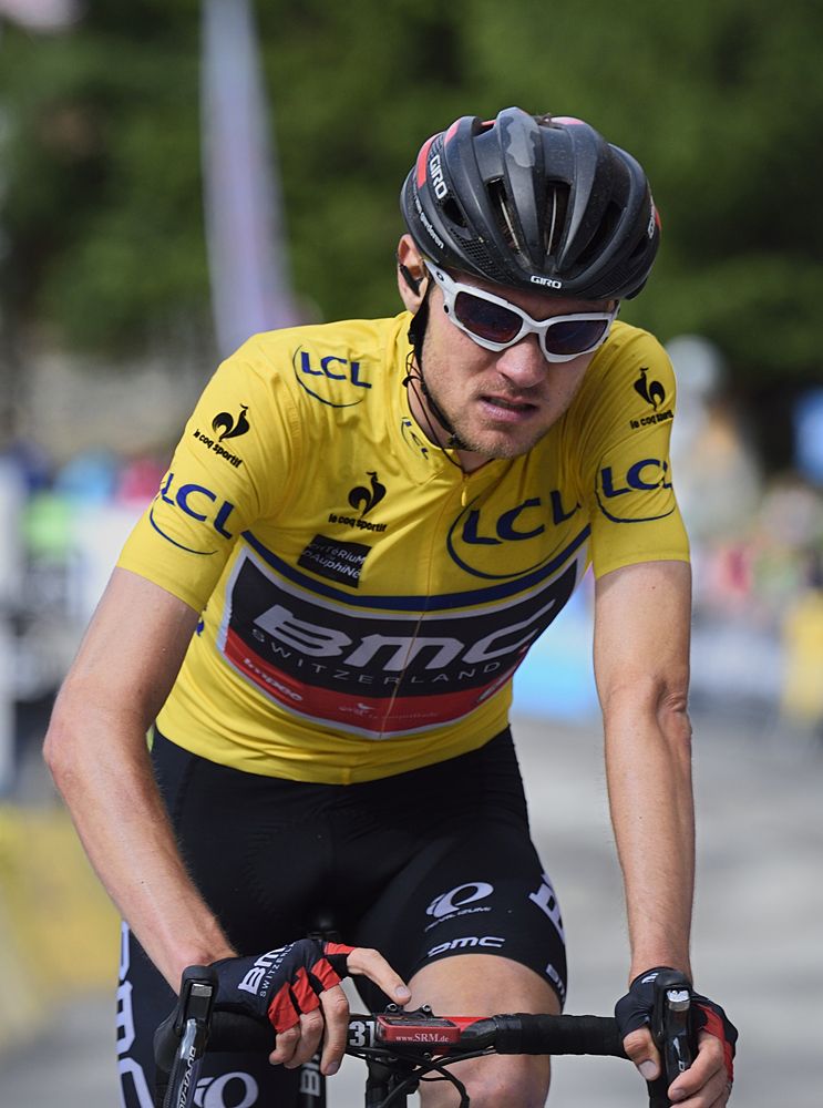 Tejay van Garderen (BMC) finishes fourth on stage 8, second overall