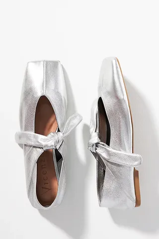 Vicenza Bow Mary Jane Flats