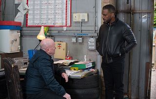 EastEnders Vincent Hubbard Phil Mitchell