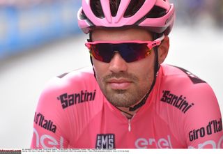 Tom Dumoulin (Giant-Alpecin) in pink