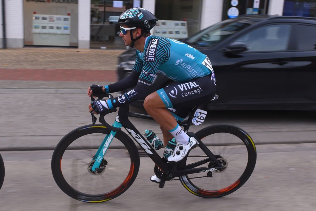 SCHOTEN BELGIUM OCTOBER 14 Bryan Coquard of France and Team BB Hotels Vital Concept during the 108th Scheldeprijs 2020 a 1733km stage from Schoten to Schoten Scheldeprijs FlandersClassic SP20 on October 14 2020 in Schoten Belgium Photo by Luc ClaessenGetty Images