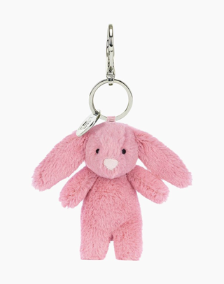 Jellycat Bashful Pink Bunny Bag Charm