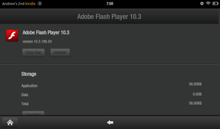 Kindle Fire Comes With Flash 10.3