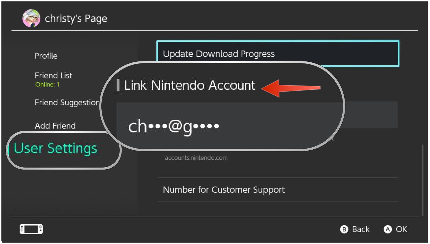 Nintendo Switch вход в аккаунт. In game account Switcher.