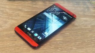 HTC One red