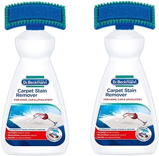 Carpet Stain Remover With Cleaning Applicator/brush -650ml .2 Pack