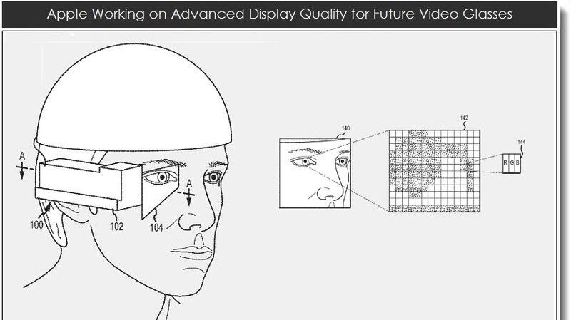 Apple patents google glasses