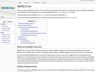 MySQL tuner