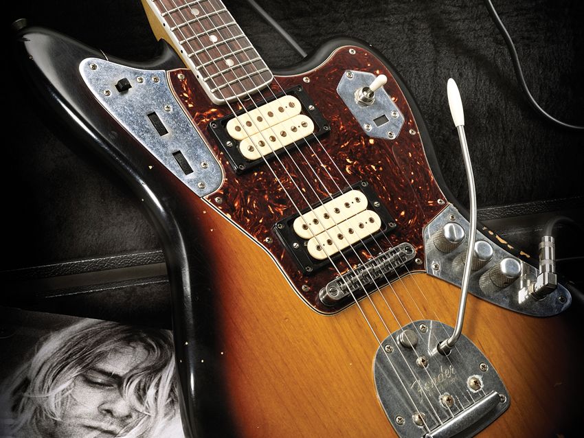 The &pound;1,300 price tag might seem to go against Kurt's punk spirit, but factor in the superior relicing job, aftermarket pickups and extra hardware, and we think it's worth every penny.