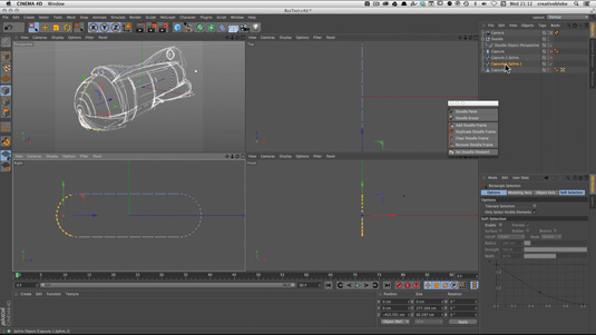 C4D’s powerful parametric and cloning tools can be used to add detail