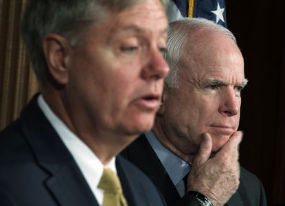 John McCain and Lindsey Graham.