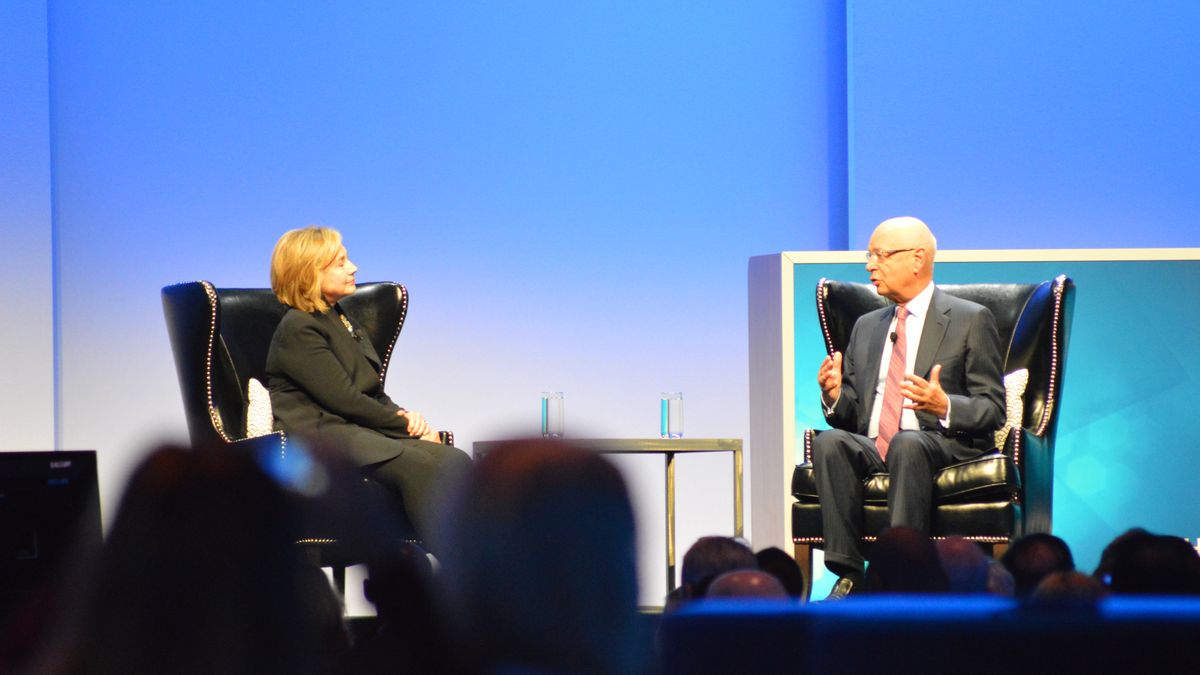 HiIlary Clinton discusses net neutrality during Dreamforce 2014 TechRadar