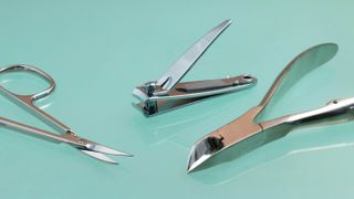 Toenail clippers and manicure tools