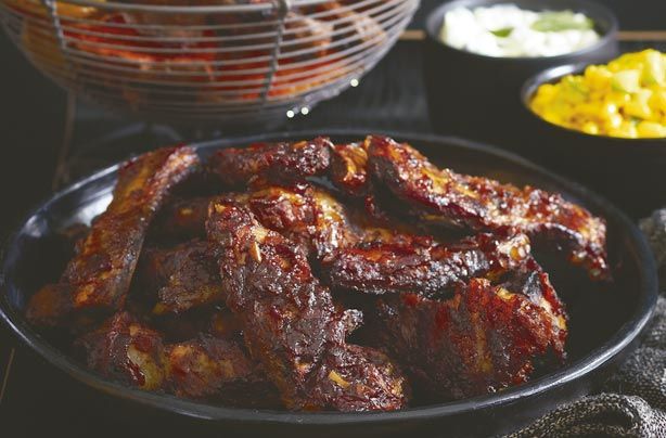 Meat lovers will adore these close-to-the-bone spare ribs as a Halloween themed feast