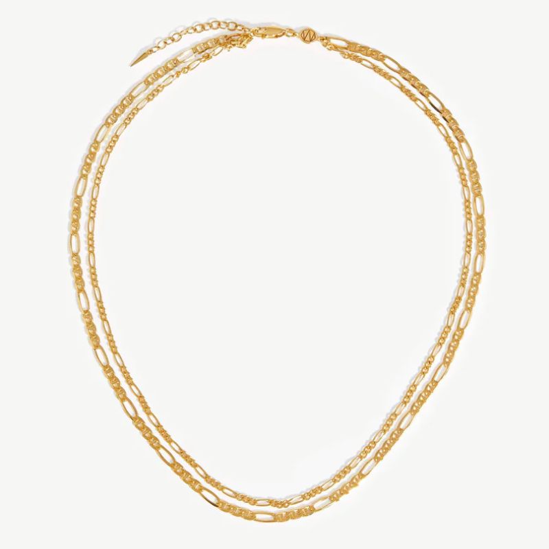 two strand gold chain