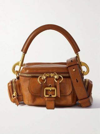 Camera Small Leather Shoulder Bag