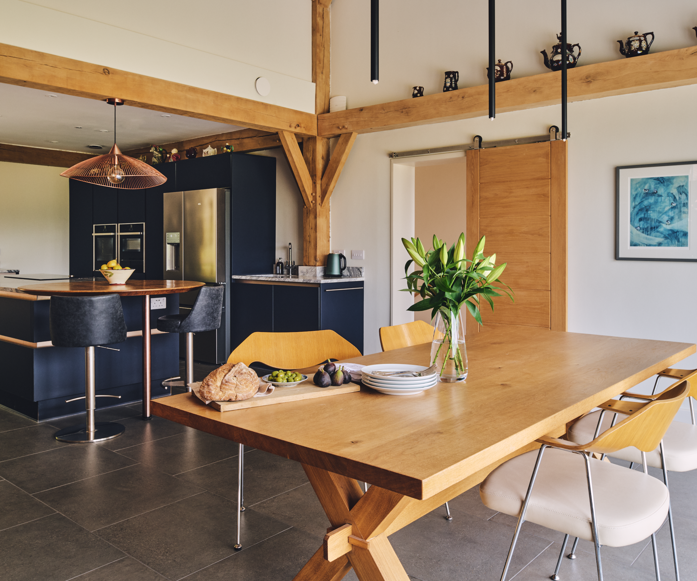 Open plan kitchen-diner