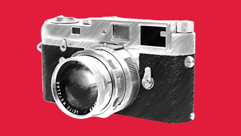 Line drawing of Leica M3