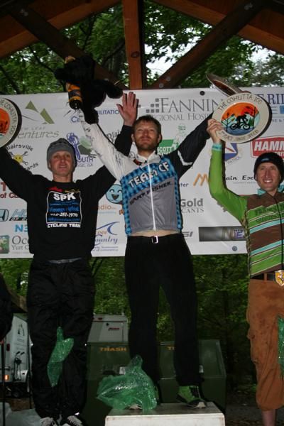 Cohutta 100 Singlespeed podium