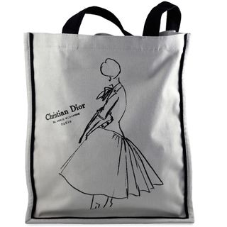 V&A tote bag Dior sketch