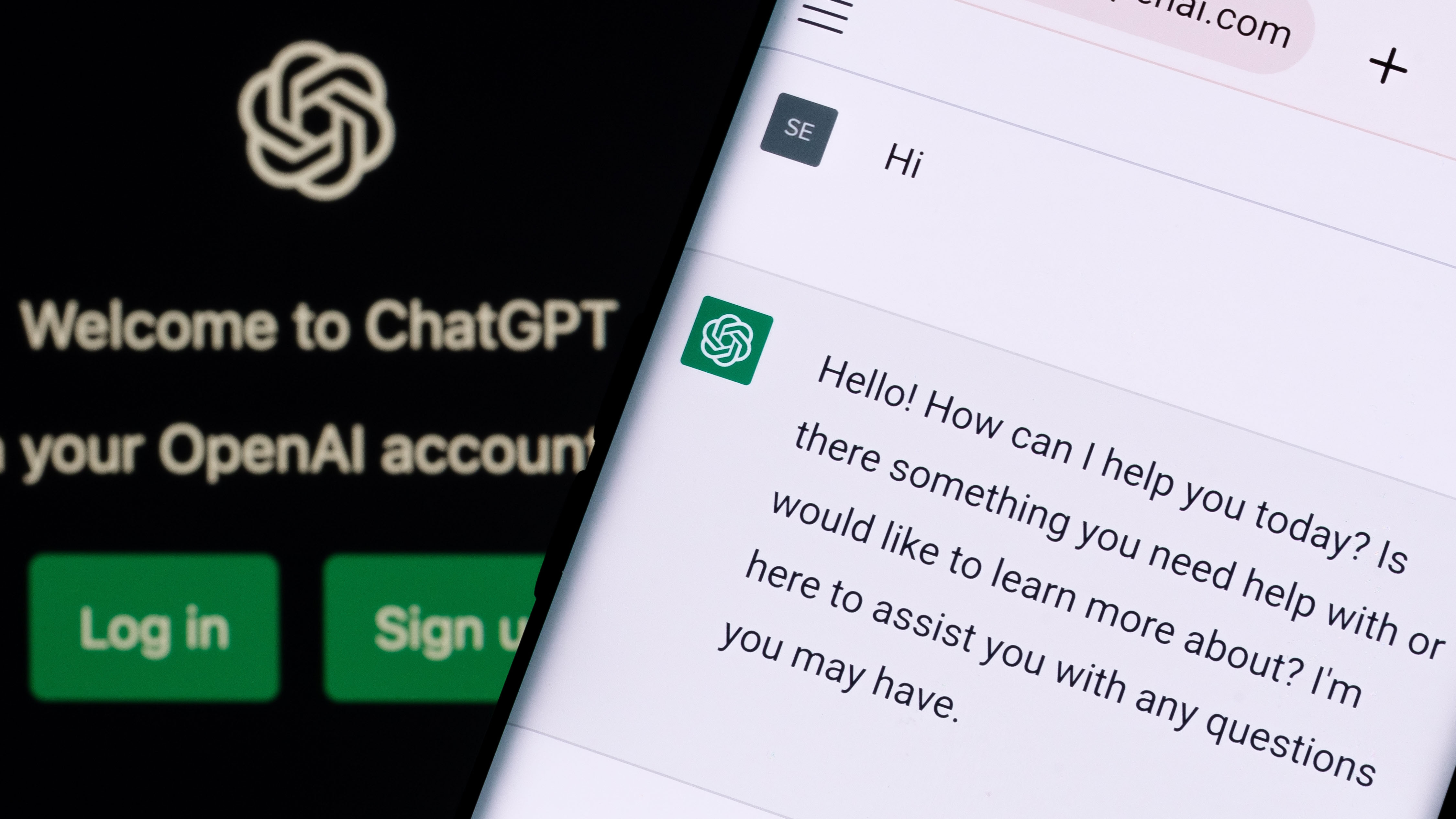 ChatGPT text.