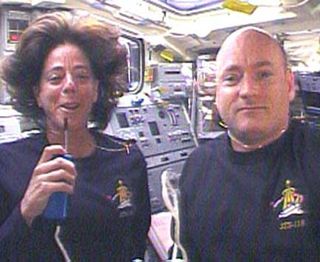Shuttle Astronauts to Dock at Space Station Today