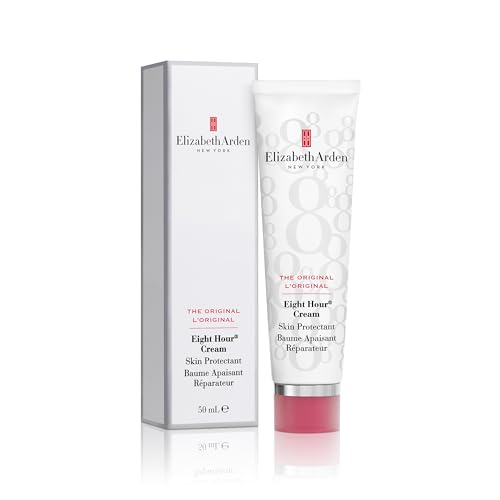 Elizabeth Arden Eight Hour Cream Skin Protectant Original for Face &amp;amp; Body, 50ml, Soothes &amp;amp; Protects Skin, Hydrates &amp;amp; Nourishes Dry, Chapped Skin, Unisex