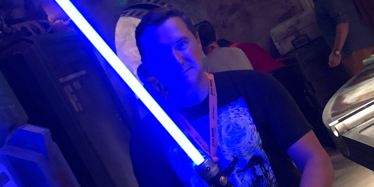 Sean at Galaxy's Edge