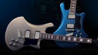 The Guild Newark St. Collection S-300 Deluxe is offered in Neptune blue and Sterling silver Metallic finishes