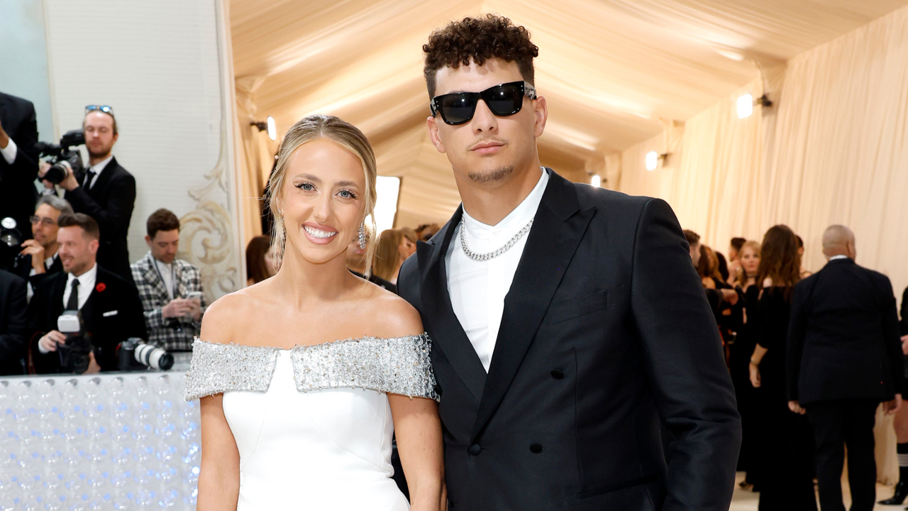 Brittany and Patrick Mahomes