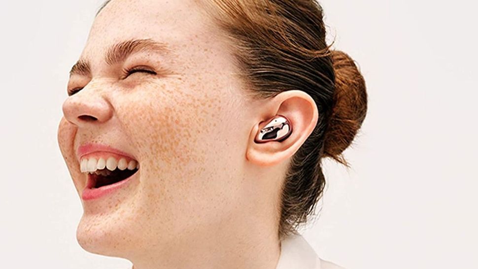 Samsung's oddshaped Galaxy Buds live are half price on Prime Day iMore