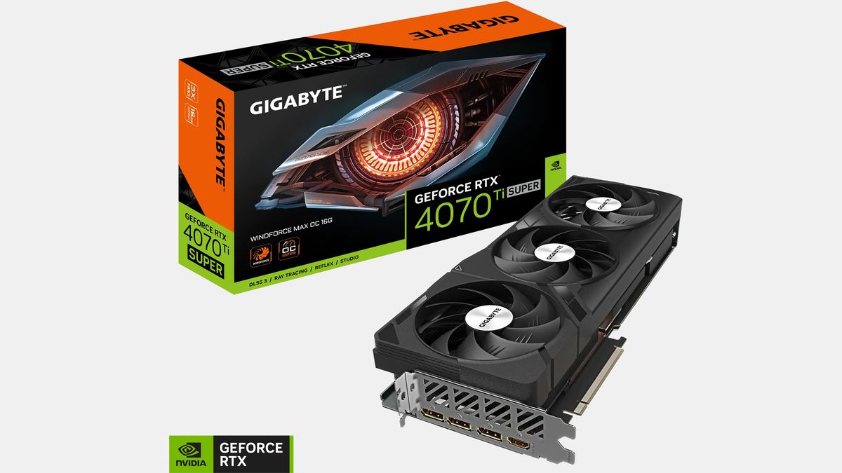 Gigabyte RTX 4070 Ti Super WindForce Max OC minimizes cable protrusion ...