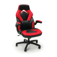 Red Essentials Racing Style Leather Gaming Chair just $68.84 on Amazon